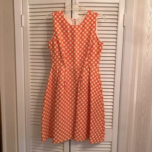 Kate Spade Tallulah gingham check dress size 4